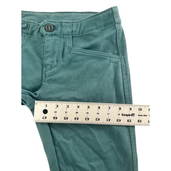 Patagonia Escala Rock Pants Women 4 Green Gorpcore Slim Mid Rise Stretch Outdoor - Picture 11 of 16